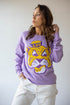 LSU Mascot Chenille Comfort Crew